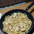 莉桜＊'s cooksnap of when they made 簡単☆鶏むね肉カレー風味のバターポン炒め.
