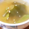 ﾋﾟﾛﾐ♡'s cooksnap of when they made ワカメスープ♪長ネギ、ショウガ、ゴマ入り.
