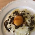 Yokchina's cooksnap of when they made 目玉焼きアレンジ　黒トリュフ醤油.