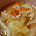 あきつま（杏花☆）'s cooksnap of when they made あったか♪　ちゃんぽん風うどん.