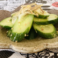 ばぢこ's cooksnap of when they made きゅうりとみょうがの中華風浅漬け.