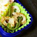 haruku221's cooksnap of when they made ピーマンとちくわとツナの炒め物.