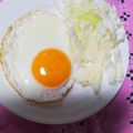 teaming's cooksnap of when they made 見た目キレイな目玉焼き.