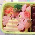 奏☆結ママ's cooksnap of when they made マイメロ♡キャラ弁 お誕生日にも♪.