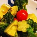☆mamingo☆'s cooksnap of when they made アボカドとブロッコリーのわさび醤油和え.
