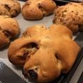 mimoarx's cooksnap of when they made ホシノ天然酵母HBくるみとレーズンのパン.