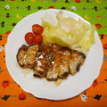 pitachan1's cooksnap of when they made ロース厚切り肉で＊しょうが焼き♪.