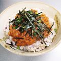 あたりめっこ's cooksnap of when they made 韓国風ヤンニョムでピリ辛納豆ご飯♬.