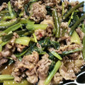 ★ほのどんママ★'s cooksnap of when they made 豚とほうれん草のこしょう炒め.