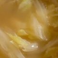MULA's cooksnap of when they made 白菜と切り餅だけ！おばあちゃんの煮餅♡.