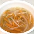 ChunChun☆≡'s cooksnap of when they made 簡単 炒め玉ねぎ 人参ピーマンの スープ.