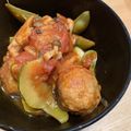 ポメちょん's cooksnap of when they made ミートボールのトマト煮込み.
