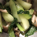 a0024755's cooksnap of when they made ちんげん菜としめじのおひたし.