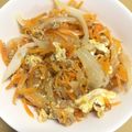 HomaRuu's cooksnap of when they made モリモリ食べたい人参シリシリ♡お弁当にも.