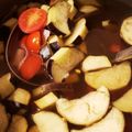 ✴︎はるっぺ✴︎'s cooksnap of when they made myおかずスープ なすトマ＆ベーコン.