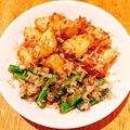 シルバニア's cooksnap of when they made カリカリじゃがのおかか和え.