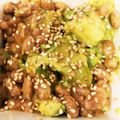 Nat728's cooksnap of when they made アボカド納豆 ラー油風味.