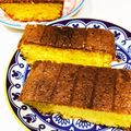 ミッキーこむぎ's cooksnap of when they made ホットケーキミックスで簡単カステラ.