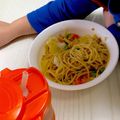 Kamu114's cooksnap of when they made 幼児と一緒に作る！ツナとキャベツのパスタ.