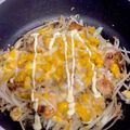 にじママ☆'s cooksnap of when they made 鶏もも肉ともやしとコーンのチーズ焼き.