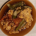 ミドランドキッチン's cooksnap of when they made きゅうりの酸辣トマたま炒め.