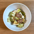 クック3I6RZP☆'s cooksnap of when they made 電子レンジで簡単！さばとキャベツの和え物.