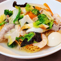 ママうさこ's cooksnap of when they made 簡単！本格！五目皿うどん.
