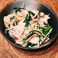 ｊｏｃｏｍｏｍｏｌａ's cooksnap of when they made 豚バラニラもやしのスタミナ炒め.
