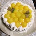 SUNMOONMOM's cooksnap of when they made 簡単！メロンショートケーキ.