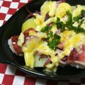 えいとさん's cooksnap of when they made ☆豆イカとじゃが芋のチーズ焼き☆.