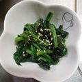 あげはっちゃん's cooksnap of when they made ほうれん草&ワカメのやみつきナムル.