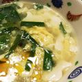 banbonmama's cooksnap of when they made 豆腐とニラの☆かき玉スープ.