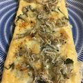 クック78R779☆'s cooksnap of when they made 油揚げ♪トースターでチーズ&しらす乗せ♪.