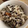 ポメちょん's cooksnap of when they made 炊飯器で簡単に。ひじきの炊き込みごはん.