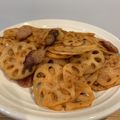 ポメちょん's cooksnap of when they made 簡単炒めるだけのレンコンとベーコン炒め♪.