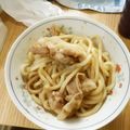 料理大好きボーイ's cooksnap of when they made レンジで簡単ランチ＊焼肉タレで絶品うどん.