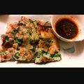 ぽんきちっちーず's cooksnap of when they made もちもち~な､簡単ニラチヂミᕷ˖°.