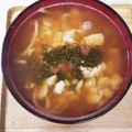 4児男子母さんの台所's cooksnap of when they made さっぱりめかぶうどん.