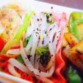 aちば's cooksnap of when they made もやしと大葉ちりめんゆかり和え.
