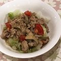 おっちむ＊'s cooksnap of when they made 大量消費☆レタスのひき肉あんかけ.