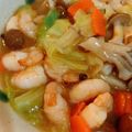 maaamin☆11's cooksnap of when they made キャベツでシーフードミックスの中華丼.