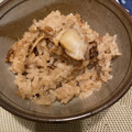 たまゴン♪'s cooksnap of when they made 簡単！きのことホタテの炊き込みおこわ♪.