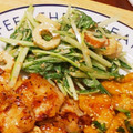 つくね333's cooksnap of when they made 水菜とちくわのわさびマヨ和え.