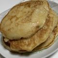 ☆まなっくま☆'s cooksnap of when they made お豆腐でもっちふわバナナホットケーキ.