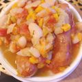 komugiko4's cooksnap of when they made レンズ豆とソーセージの煮込み.