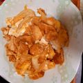 もかもかと's cooksnap of when they made 節約ランチ！油揚げの親子丼風卵とじ丼.