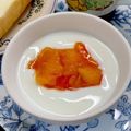 ☆あいちゃん's cooksnap of when they made 熟しすぎた柿で柿ヨーグルト♪.