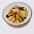 まあまま☆0403's cooksnap of when they made 簡単節約☆茄子と豚コマのすき焼き風炒め。.