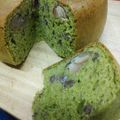 クックWOA5U8☆'s cooksnap of when they made 抹茶とあずきの炊飯器ケーキ.