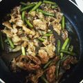 なな￢（‐△‐；）'s cooksnap of when they made にんにくの芽と豚肉のスタミナ炒め.